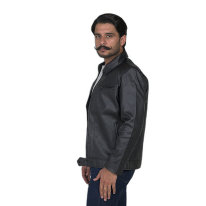 Chester Zip Leather Jacket