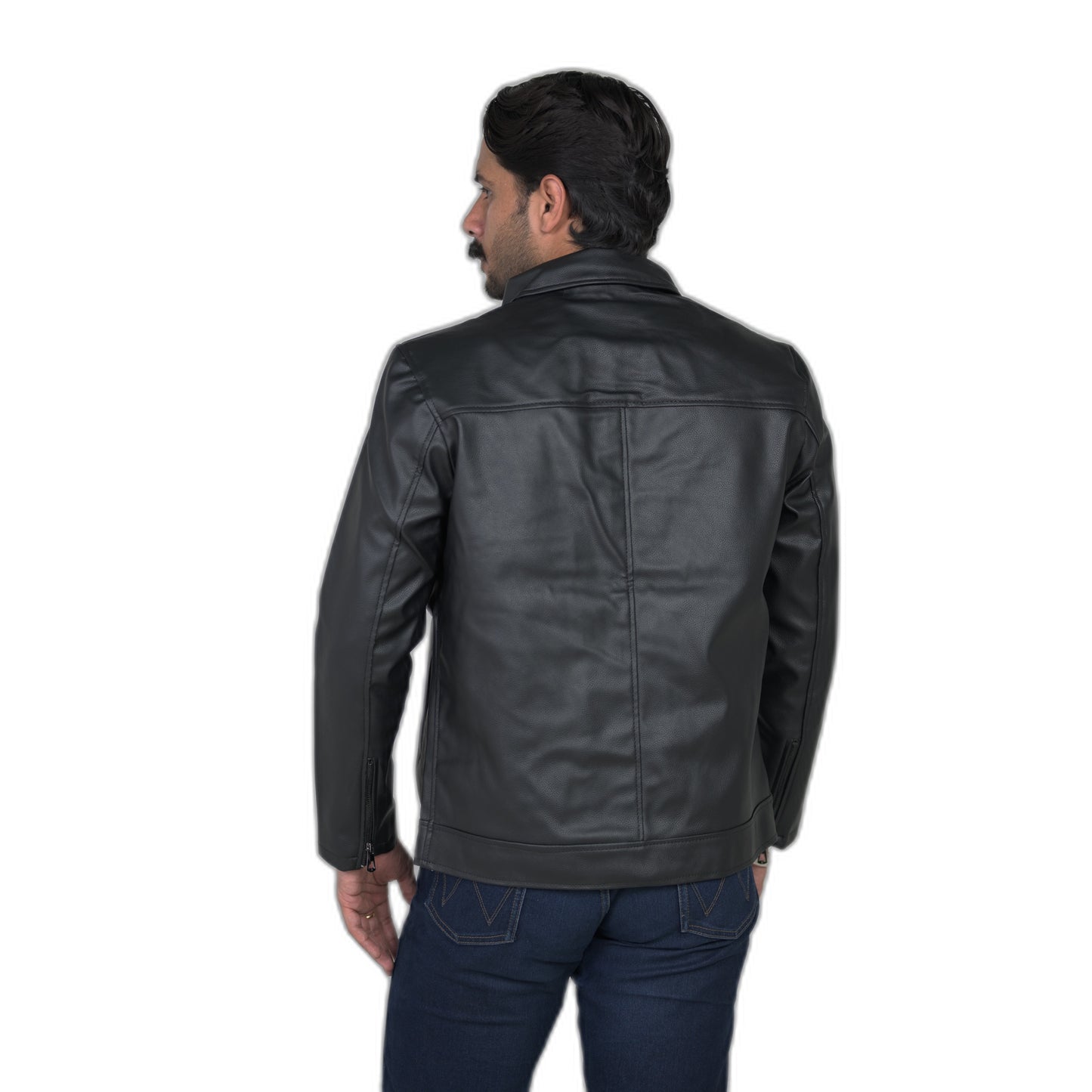 Chester Zip Leather Jacket
