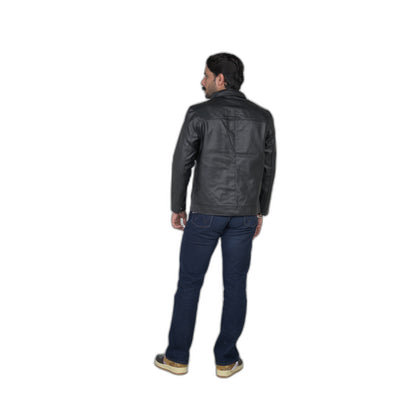 Chester Zip Leather Jacket